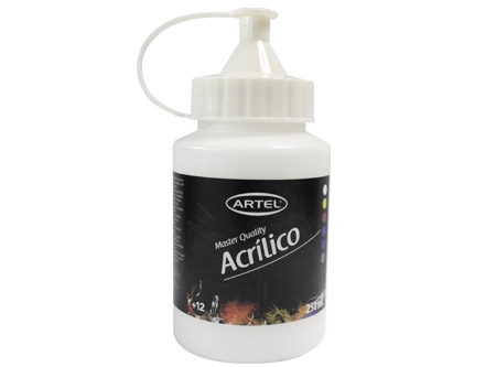  PINTURA ACRILICA 250 CC BLANCO TITANIO ARTEL 