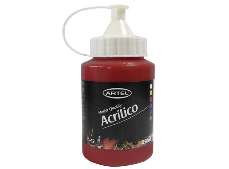  PINTURA ACRILICA 250 CC CARMIN ARTEL 