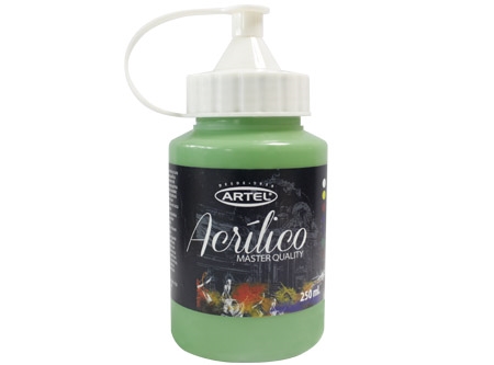  PINTURA ACRILICA 250 CC VERDE CLARO ARTEL 