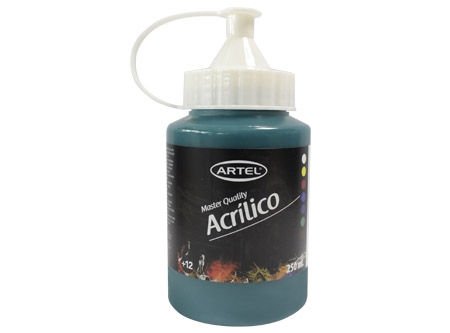  PINTURA ACRILICA 250 CC VERDE VIRIDIAN ARTE 