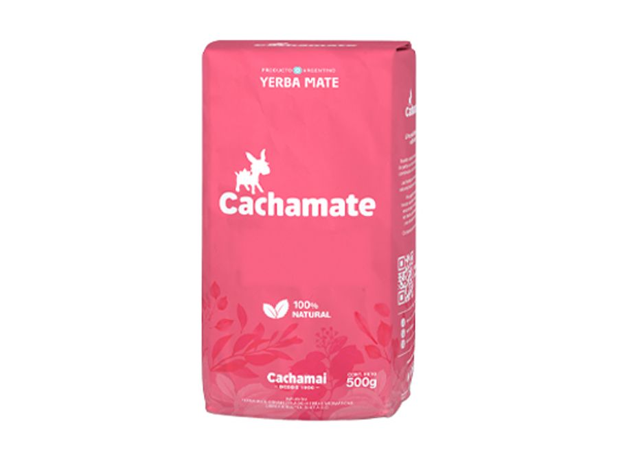  YERBA MATE 500 GR CACHAMATE POLEO-BOLD-MEN ARGENT 