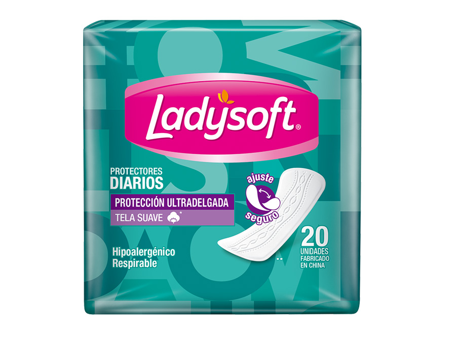  PROTECTOR DIARIO CORTO X 20 UN LADYSOFT 