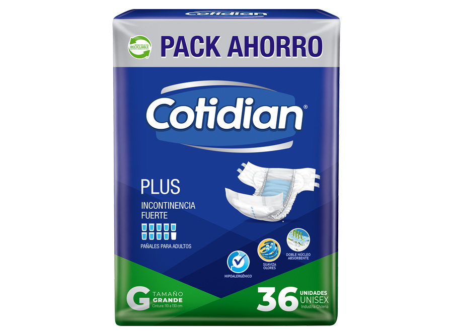  PANAL ADULTO X 36 UN COTIDIAN PLUS GRANDE 