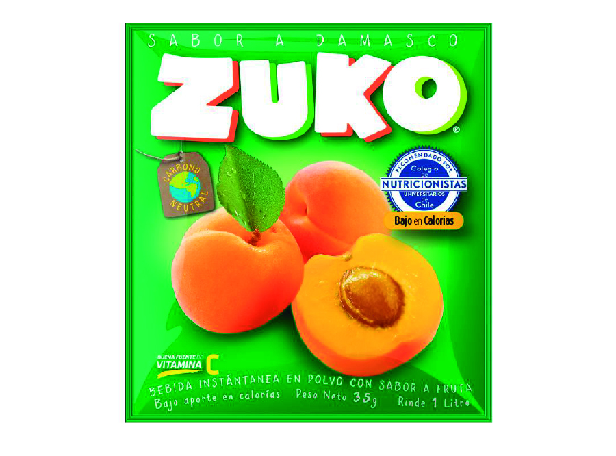  JUGO POLVO 15 GR ZUKO X 10 UN DAMASCO 