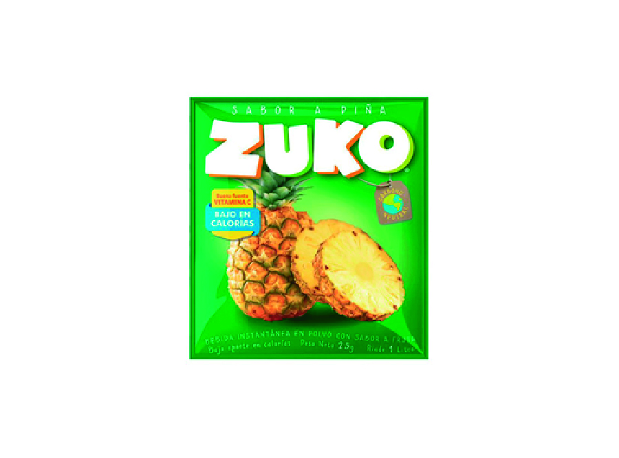  JUGO POLVO 15 GR ZUKO X 10 UN PIA 
