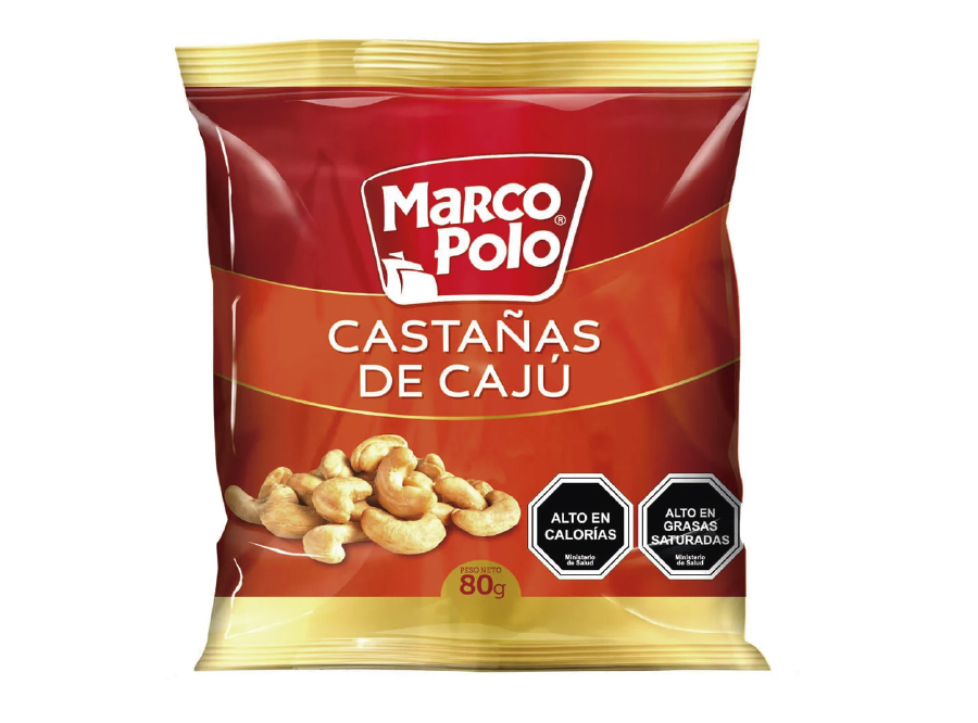  CASTANAS DE CAJU 80 GR MARCO POLO 