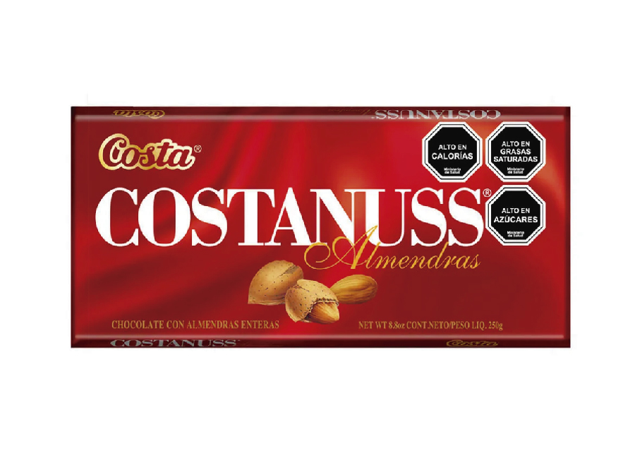  CHOCOLATE 250 GR BARRA COSTANUSS 