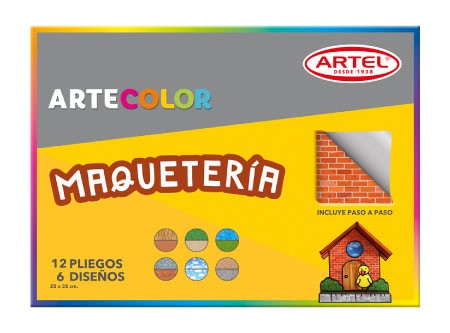  CARPETA ESC. MAQUETERIA 6 HJ DOBLE DISEO ARTEL 