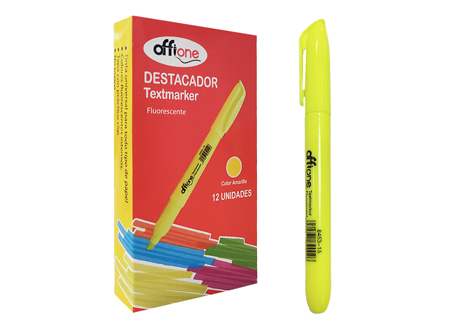  DESTACADOR T/LAPIZ AMARILLO OFFIONE 