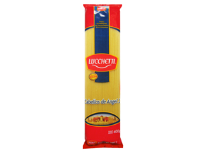  PASTA FIDEO 400 GR CABELLO DE ANGEL LUCCHETTI 