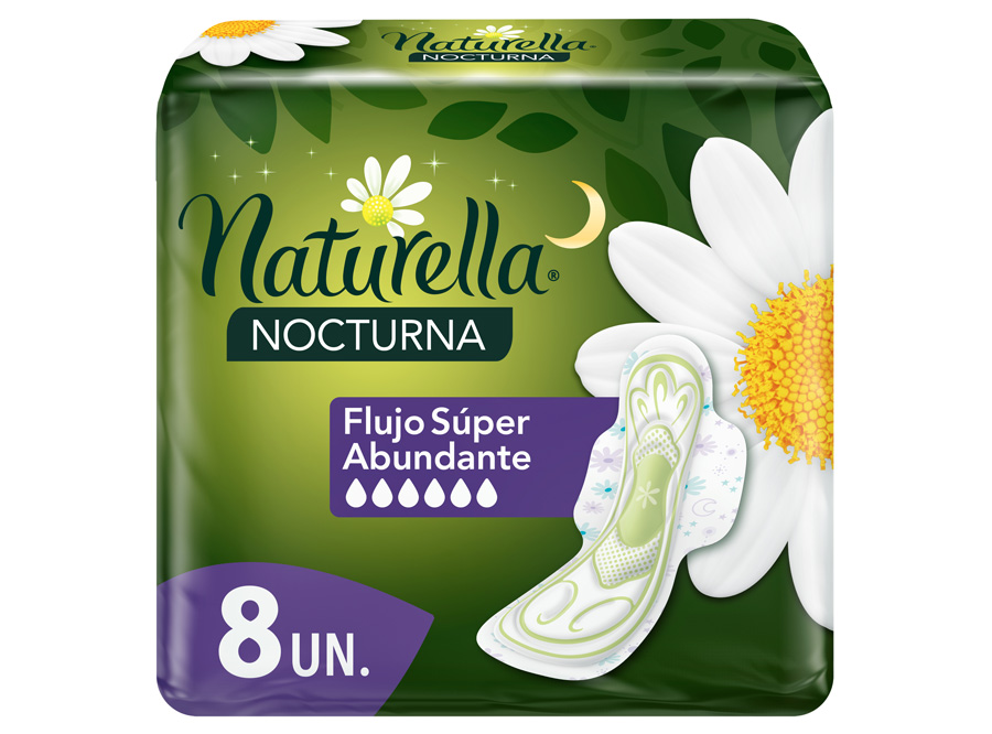  TOALLA HIG. NATURELLA NOCTURNA PQ X 8 UN 