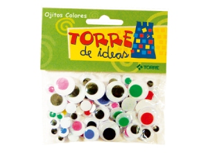  TORRE IDEAS OJITOS SURTIDOS X 76 UN 