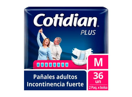  PANAL ADULTO X 36 UN COTIDIAN PLUS MEDIANO 