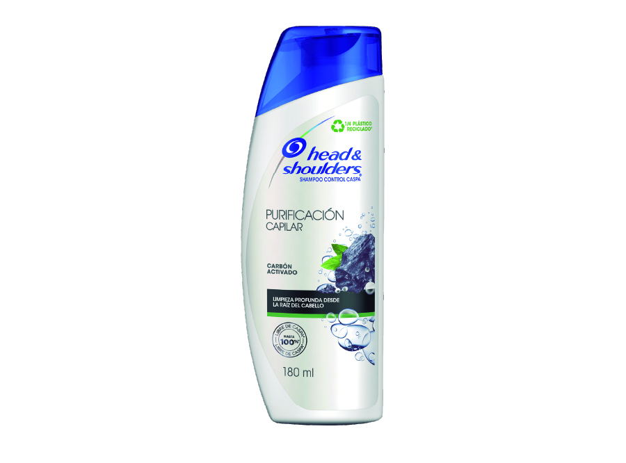 SHAMPOO  180 ML FRASCO H&S CARBON 