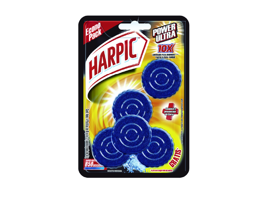  LIMPIADOR BAO PASTILLA HARPIC 45 GR POWER ULTRAX5 