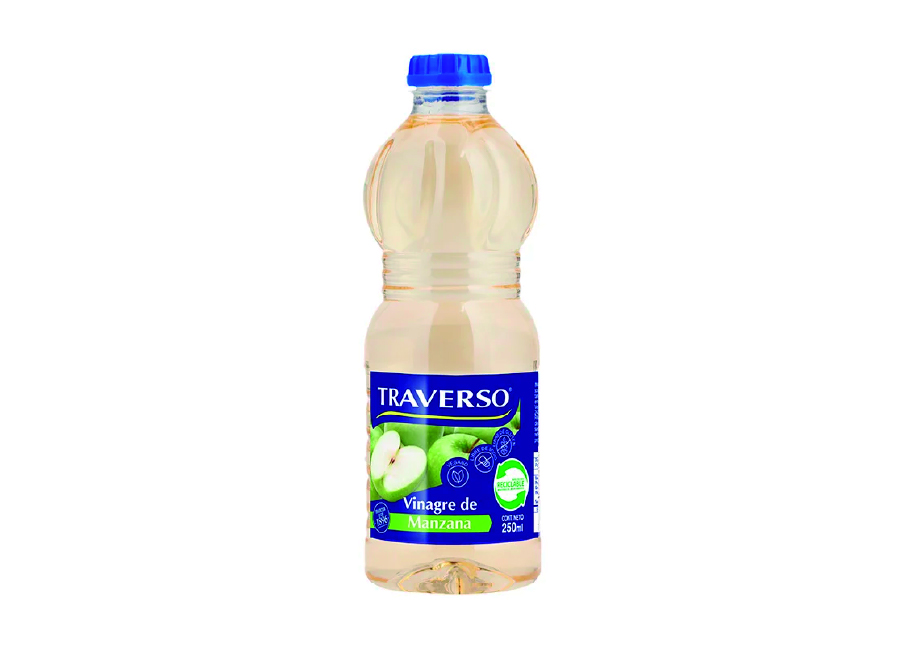  VINAGRE 250 ML TRAVERSO MANZANA 