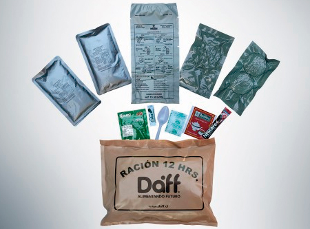  RACION ALIMENTO 1 PERSONA 12 HR DAFOOD EMERG 