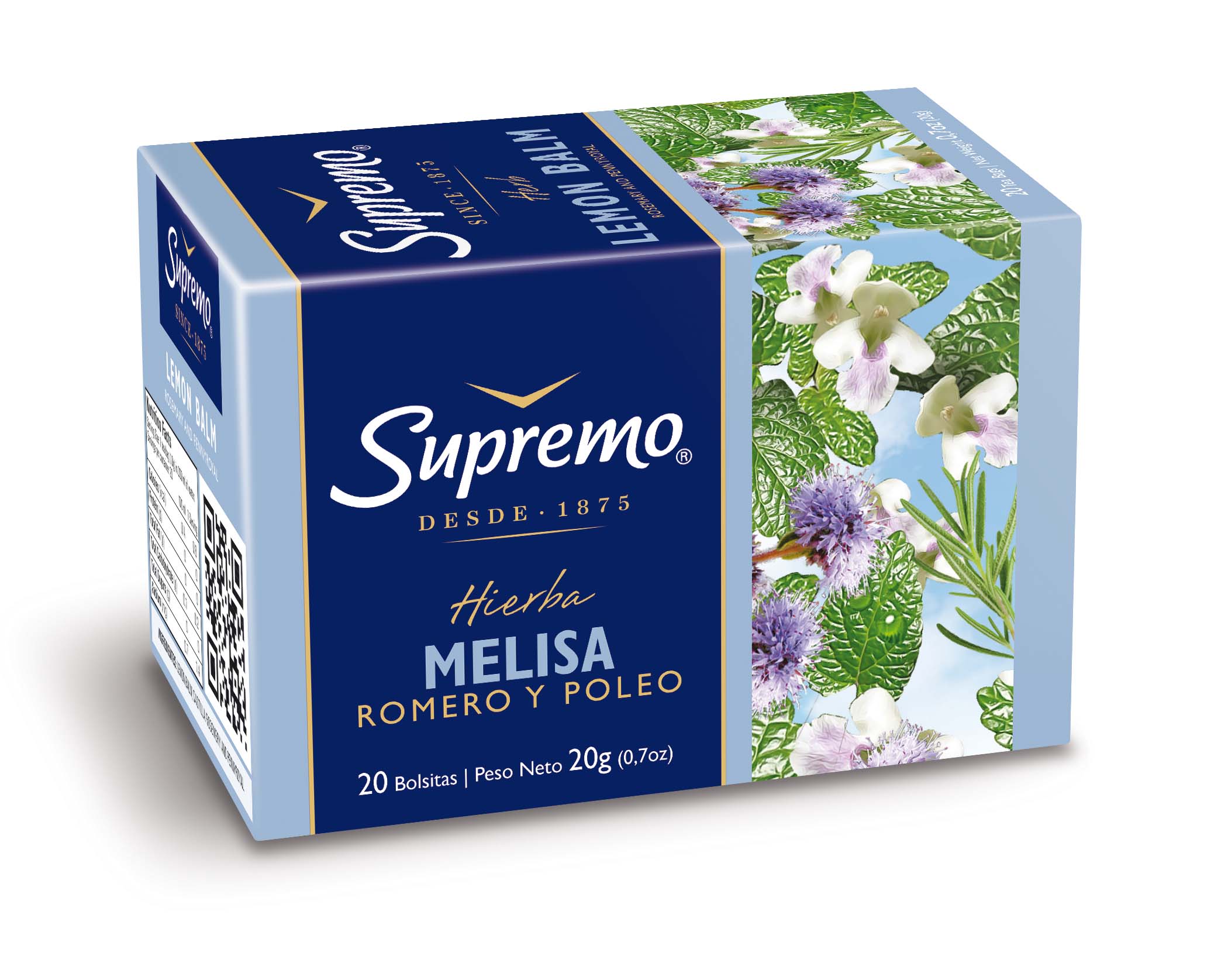  TE HIERBAS DP X 20 UN MELISA SUPREMO. 