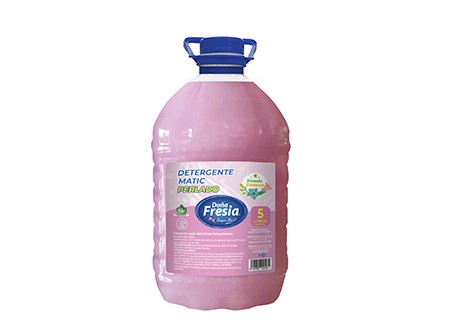  DETERGENTE LIQUIDO 5 LT DOA FRESIA ROSADO C/SUAV. 