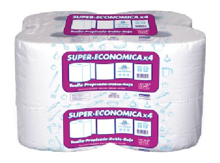  TOALLA PAPEL  4 ROLL.100 MT.D/H 600GR SUPER ECONOM 