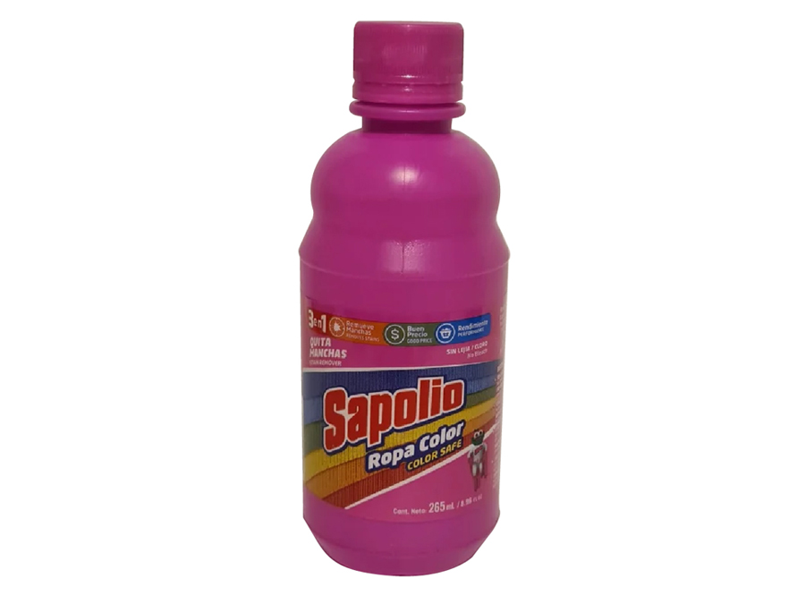  QUITAMANCHAS LIQ 265 ML SAPOLIO R.COLOR 