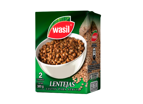  LENTEJA 380 GR. WASIL TETRA 