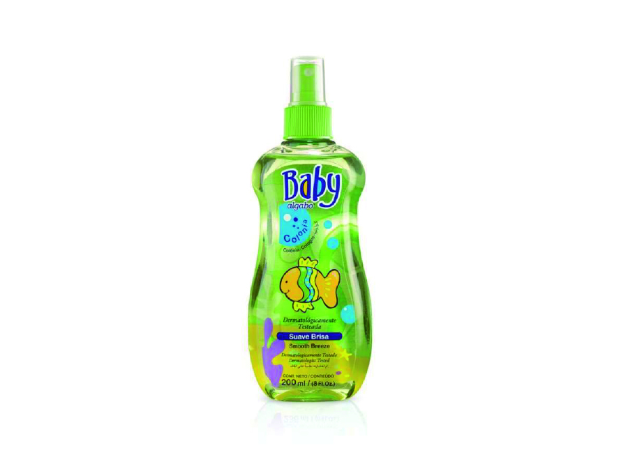  COLONIA BEBE 200 ML ALGABO SUAVE BRISA 
