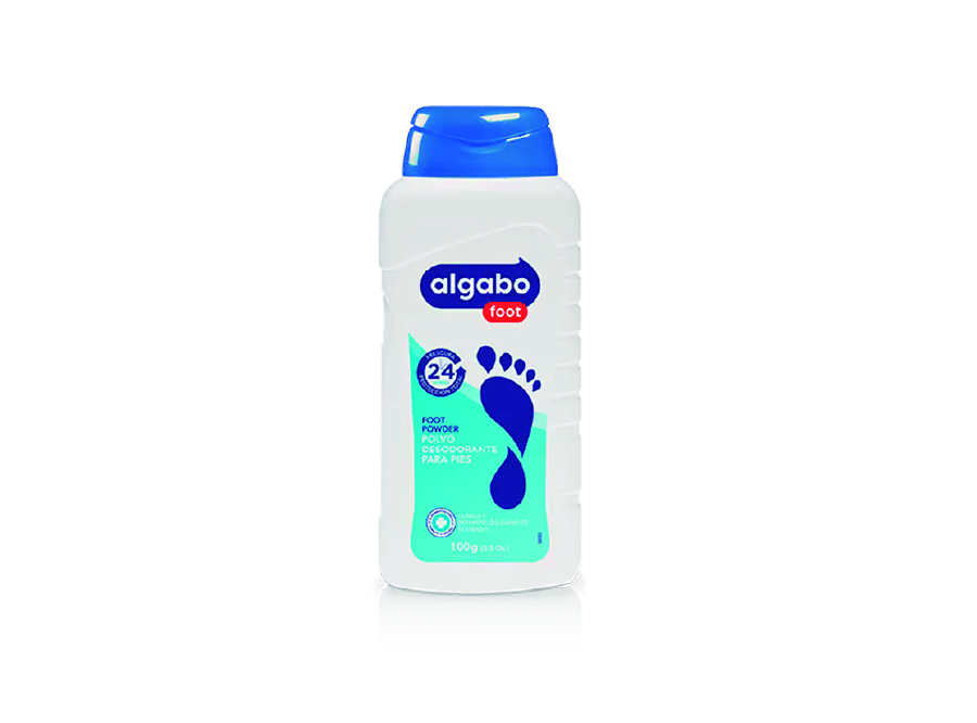  TALCO P/PIES 100 GR ALGABO POLVO 