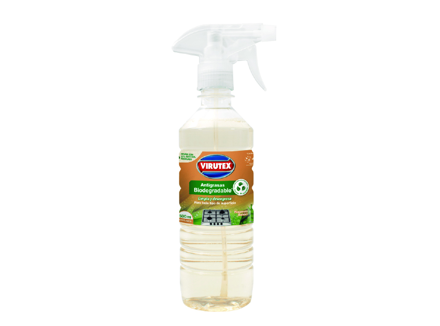  LIMPIADOR A/GRASA 500 CC VIRUTEX BIODREG. C/GATIL 