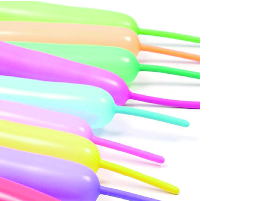  GLOBOS FIGURAS X 50 UN SURTIDO PASTEL GLAM 