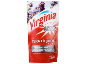  CERA LIQ.400 ML. VIRGINIA D/P AUTOBRILLO ROJA 