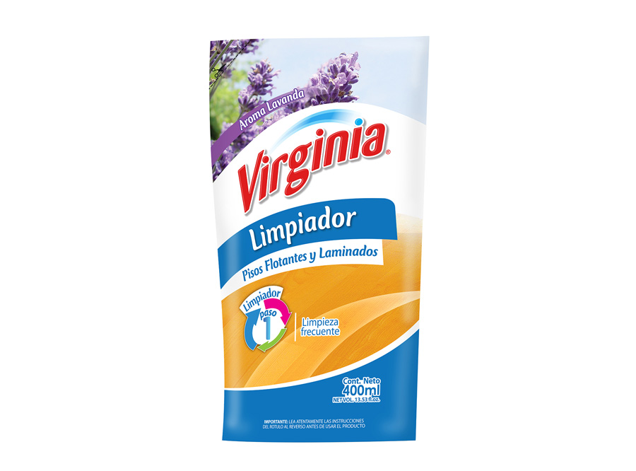  LIMPIADOR PISO FLOTANTE 400ML DOYPACK VIRGINIA LV 