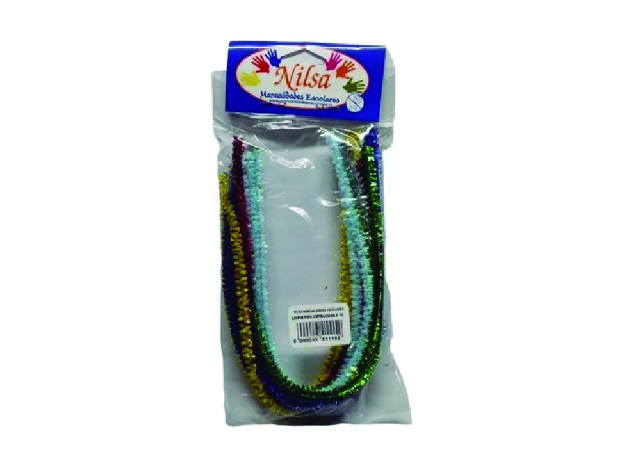  LIMPIA PIPA METALICO COL.SURTIDOS X 12 UN. NILSA 