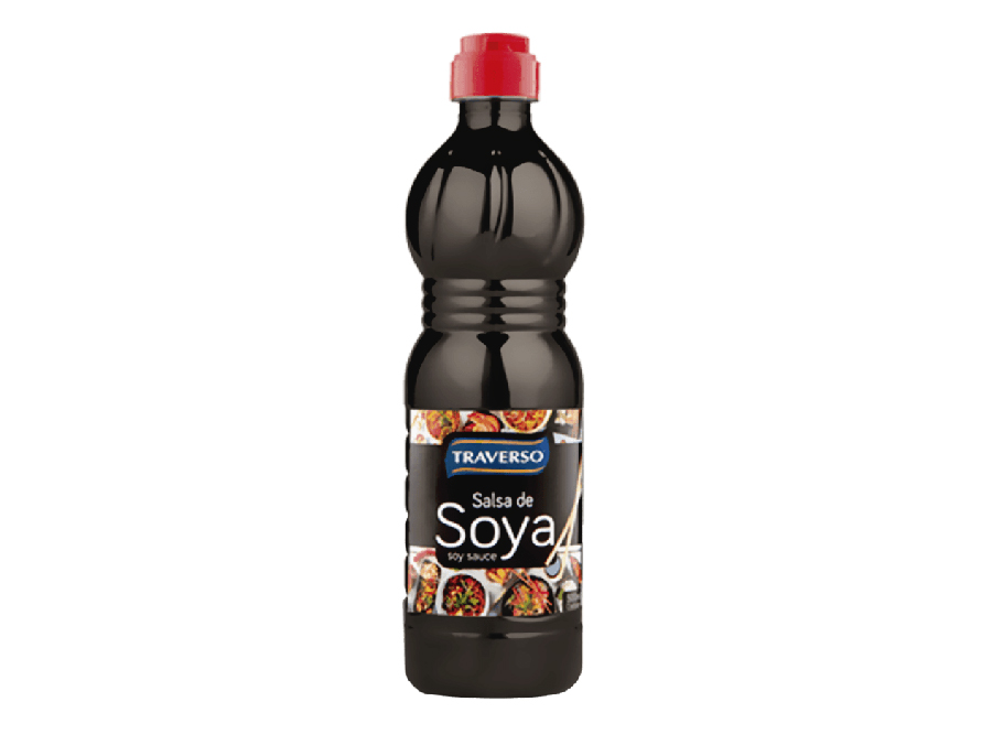  SALSA DE SOYA 500 CC TRAVERSO CLASICA 