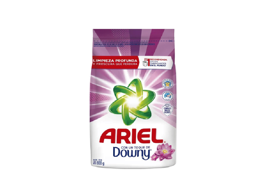  DETERGENTE POLVO  700 GR. ARIEL + DOWNY 