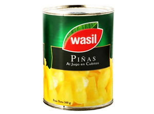  PINAS RODAJA 560 GR WASIL TARRO 