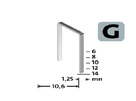  CORCHETES 11  G8 DE 1200 NOVUS 