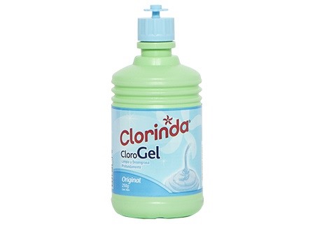  CLORO GEL  250 ML CJ X 15 UN CLORINDA 