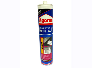  ADHESIVO AGOREX 370 GR. P/MONTAJE Y MOLD. PL500 