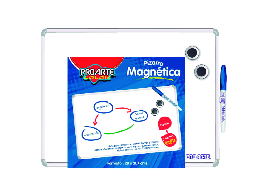  PIZARRA MAGNETICA 28 X 21.7 CM PROARTE+PLUMON REGA 