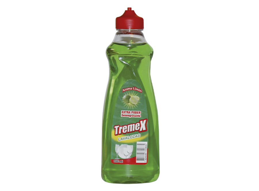  LAVALOZA LIQ 200 CC TREMEX LIMON VERDE CJ X 18 UN 