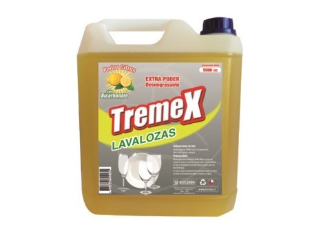  LAVALOZA LIQ   5 LT TREMEX LIMON AMARI.C/BICARBONA 