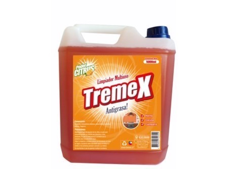  LIMPIADOR A/GRASA  5 LT NARANJA TREMEX 