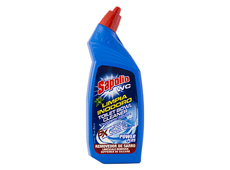  LIMPIADOR BAO WC SAPOLIO 500 ML AZUL PLUS. 