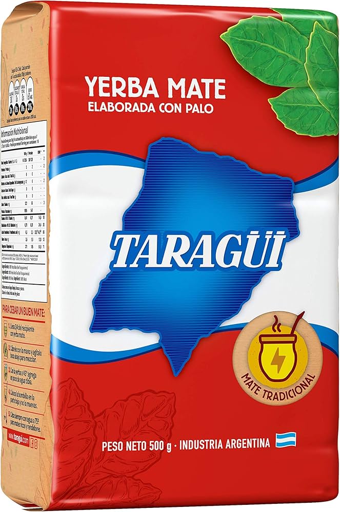  YERBA MATE  500 GR. TARAGUI C/PALOS 