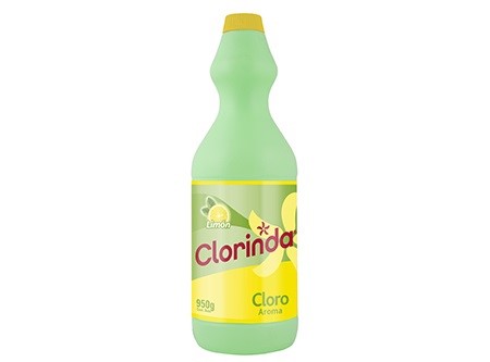  CLORO 950 ML. CLORINDA LIMON CJ X 15 UN. 