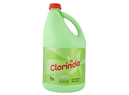  CLORO 4 LT. CLORINDA. 