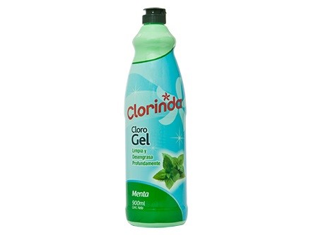  CLORO GEL  900 ML. CLORINDA MENTA 