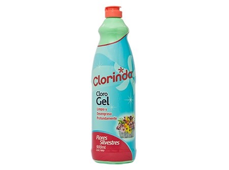  CLORO GEL  900 ML. CLORINDA FLORES SILVESTRES 