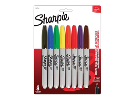  MARCADOR MULTIUSO COL.SURT X  8 UN SHARPIE 